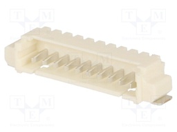 Socket; wire-board; male; PicoBlade; 1.25mm; PIN: 10; SMT; 1A; tinned