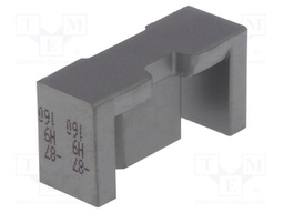 Core: ferrite; EFD; Mat: N87; 160nH; 16.6g; 3310mm3; 58mm2