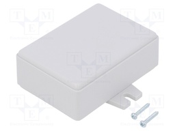 Enclosure: multipurpose; X: 48.5mm; Y: 68mm; Z: 25mm; ABS; grey