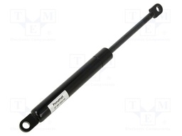 Gas spring; E: 255mm; Features: with welded steel eyes; Øout: 18mm