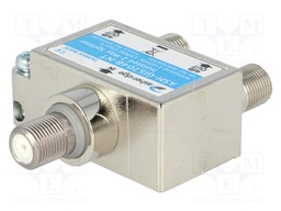 Splitter; galvanic isolator; Input: F female; Output: F female x2