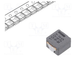 Inductor: wire; SMD; 15uH; 7.2A; 48.2mΩ; ±20%; 8.5x8x5.4mm