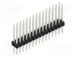 Connector: pin strips; pin header; male; PIN: 30; 2.54mm; THT; 2x15