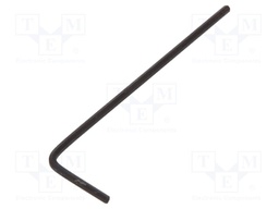 Key; hexagon keys; HEX 0,9mm; Overall len: 30mm