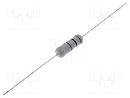 Resistor: metal oxide; THT; 330Ω; 5W; ±5%; Ø6x17mm; axial