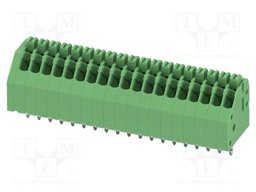 PCB terminal block, nominal current: 2 A, rated voltage (III