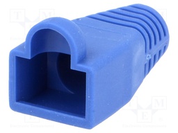 RJ45 plug boot; 6mm; Colour: blue