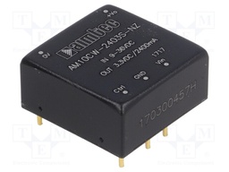 Converter: DC/DC; 10W; Uin: 9÷36V; 3.3VDC; Iout: 2.4A; 1"x1"; 15g