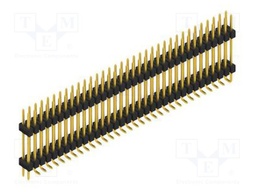 Connector: pin strips; pin header; male; PIN: 68; 2.54mm; SMT; 2x34