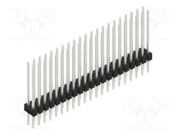 Connector: pin strips; pin header; male; PIN: 42; 2.54mm; THT; 2x21