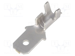 Terminal: flat; 4.8mm; 0.5mm; male; 0.3÷0.8mm2; crimped; for cable