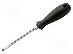 Screwdriver; slot; assisted with a key; 6,5x1,2mm; 600CR