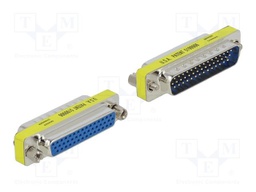 Adapter; D-Sub 44pin socket,D-Sub 44pin plug; connection 1: 1