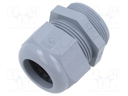 Cable gland; PG29; Mat: polyamide; grey