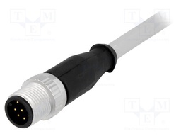 Plug; M12; PIN: 8; male; A code-DeviceNet / CANopen; 0.5m; straight