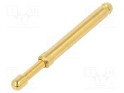 Test probe; Operational spring compression: 4.5mm; 5A; Ø: 2.5mm