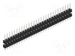 Connector: pin strips; pin header; male; PIN: 28; 2.54mm; THT; 1x28