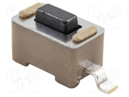 Microswitch TACT; SPST-NO; Pos: 2; 0.05A/12VDC; SMT; 2.55N; 4.3mm