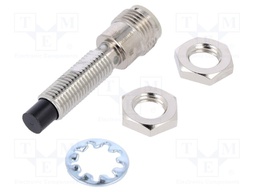 Sensor: inductive; Output conf: PNP / NO; 0÷8mm; 10÷30VDC; M8; IP67