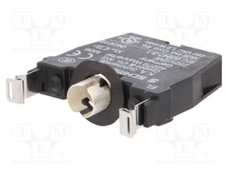 Lamp socket; 22mm; EF; -25÷75°C; Illumin: BA9S,filament lamp; IP20