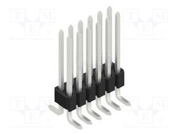 Connector: pin strips; pin header; male; PIN: 12; 1.27mm; SMT; 2x6