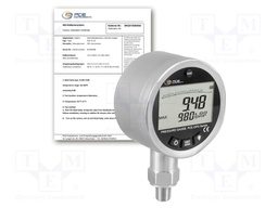 Manometer; Press.meas.range: 0÷10bar; LCD 2,5"; ±0.25%; IP56
