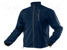 Fleece sweatshirt; Size: XL; navy blue; 300g/m2