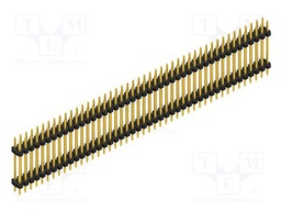 Connector: pin strips; pin header; male; PIN: 90; 2mm; THT; 2x45