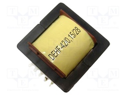 Inductor: wire; THT; 100uH; 28A; 21mΩ; 45x43x36mm; horizontal