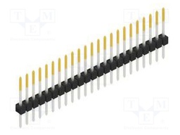 Connector: pin strips; pin header; male; PIN: 23; 2.54mm; THT; 1x23