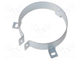 Mounting clamp; horizontal; for large capacitors fastening