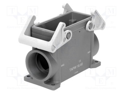 Enclosure: for HDC connectors; HYGENIC T-Type/W; size 77.27