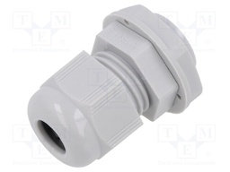 Cable gland; M16; 1.5; IP68; Mat: polyamide; light grey; Entrelec