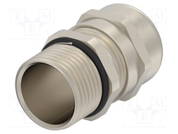 Cable gland; without nut,with long thread; M20; IP68; Mat: brass