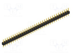 Connector: pin strips; pin header; male; PIN: 34; 2.54mm; THT; 1x34