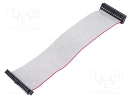 Ribbon cable with IDC connectors; Tape ph: 1.27mm; 0.2m