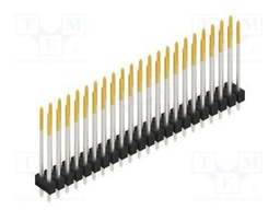 Connector: pin strips; pin header; male; PIN: 44; 2.54mm; THT; 2x22
