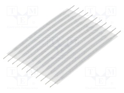 Connector: jumper cable; Cable ph: 2.54mm; L: 38.1mm; straight