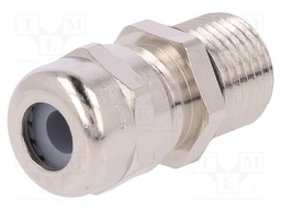 Cable gland; with long thread; PG9; IP68; Mat: brass