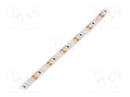 LED tape; white warm; 2835; 12V; LED/m: 120; 8mm; IP33; 9.6W/m