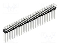 Connector: pin strips; pin header; male; PIN: 58; 2.54mm; THT; 2x29