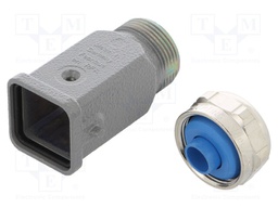 Enclosure: for Han connectors; Han; size 3A; for cable; for latch