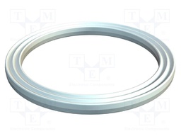 Gasket; polyetylene; D: 3.2mm; Øint: 58.5mm; Øout: 69.5mm; PG48