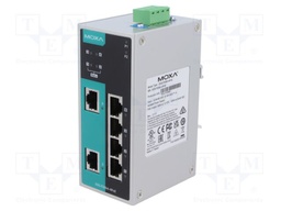 Switch Ethernet; unmanaged; Number of ports: 6; 12÷57VDC; EDS