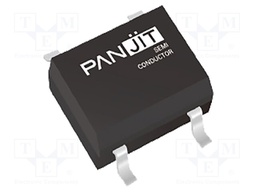 Bridge rectifier: single-phase; Urmax: 100V; If: 1A; Ifsm: 30A; SMT