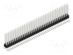 Connector: pin strips; pin header; male; PIN: 72; 1.27mm; SMT; 2x36