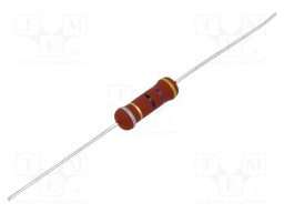 Resistor: metal film; fusible; THT; 47Ω; 3W; ±10%; Ø5.5x16mm; axial