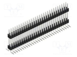Connector: pin strips; pin header; male; PIN: 58; 1.27mm; SMT; 2x29