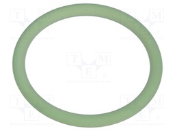 O-ring gasket; FPM; D: 1.8mm; Øint: 17mm; M20; green; -40÷200°C