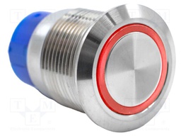 Switch: vandal resistant; Pos: 2; SPDT; 3A/250VAC; IP67; ON-(ON)